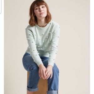 Pom-Pom Knit Sweater in Confetti
By ModCloth